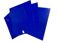 Tapis collants jetables de PE bleu 30 couches de Peelable pour l'entrée de porte de Cleanroom